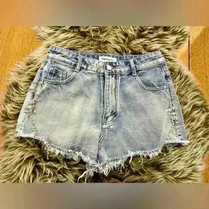 Impressions Denim Shorts Size M